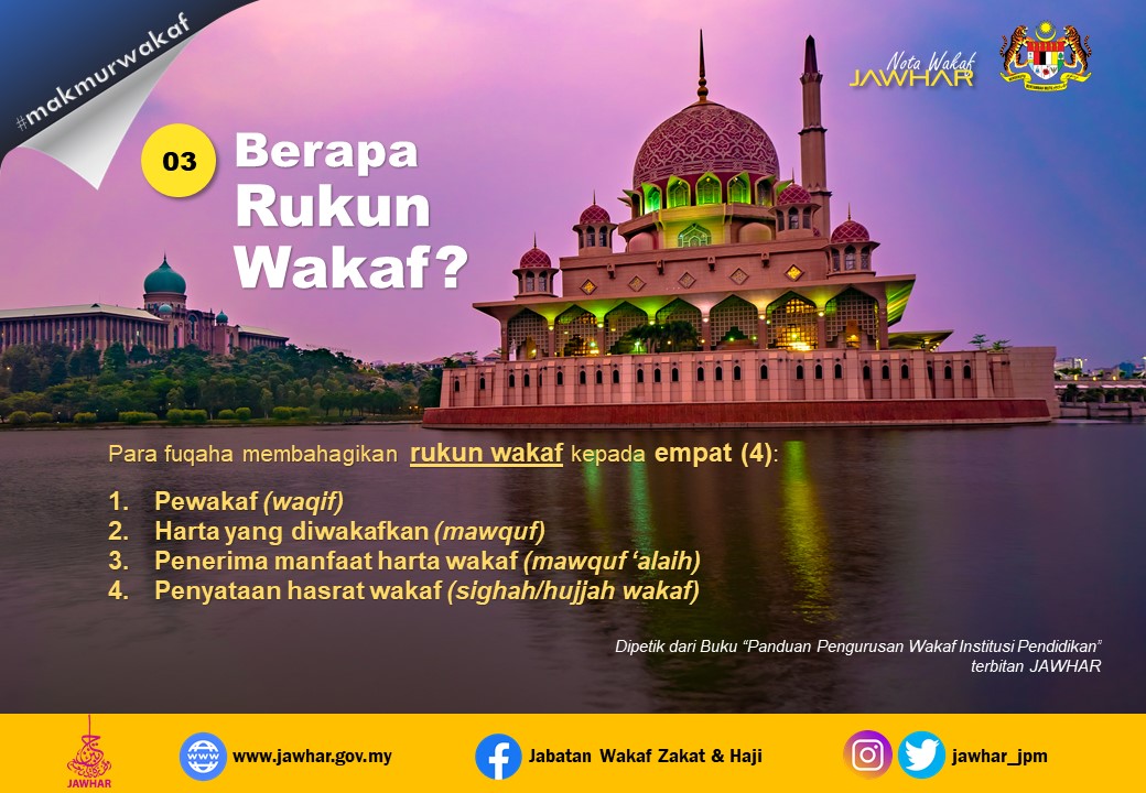 NOTA WAKAF 03 - Rukun Wakaf